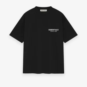 Essentials SS26 Classic Tee Black