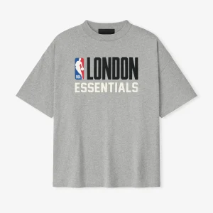 ESSENTIALS London 90s Fit Tee Heather