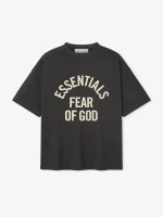 ESSENTIALS Campus 90s Tee Black