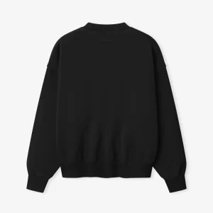 Essentials Signature SS26 Sweatshirt Black