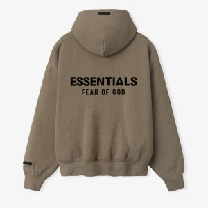 Essentials SS26 Classic Zip-Up Hoodie