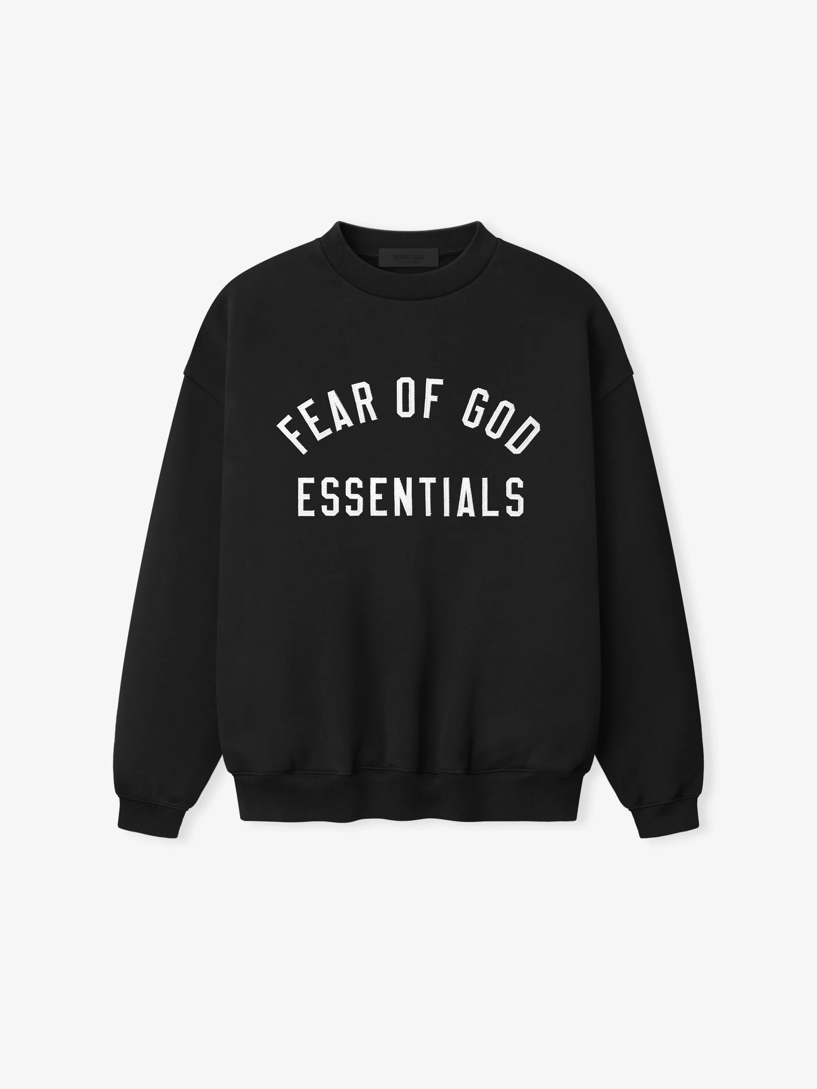 Essentials Varsity 90s Sweatshirt Black