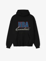 ESSENTIALS NBA 90s Hoodie Black