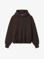 Fear of God Womens Half Raglan Hoodie Brown