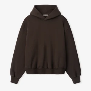 Fear of God Womens Half Raglan Hoodie Brown