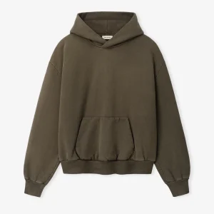 Fear of God Sunfaded Classic Raglan Hoodie Brown