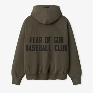 Fear of God Baseball Club Half Zip Hoodie