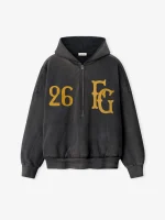 Fear of God Baseball Club Half Zip Hoodie Black