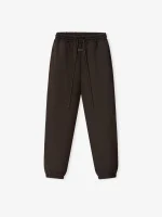 100% COTTON HEAVY AMERICAN FLEECE CLASSIC FIT GARMENT DYE, SUN FADE ELASTIC WAISTBAND WITH DRAWSTRING ELASTIC HEM AT BOTTOM SIDE POCKETS FEAR OF GOD LABEL Made in USA