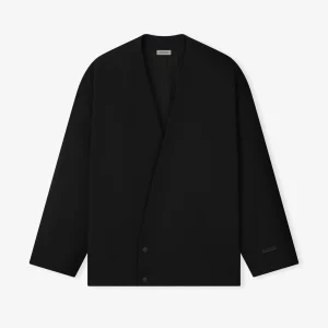 Fear of God Easy Care Wool Relaxed Lapelless Jacket
