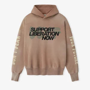Fear of God Liberation Now Hoodie Pearl