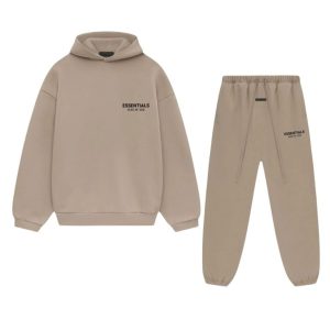Fear of God Essentials Tracksuit Desert Sand