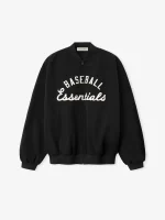 ESSENTIALS MLB Full Zip Bomber Black