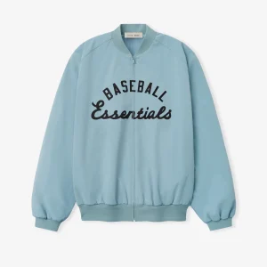 ESSENTIALS MLB Full Zip Bomber Blue