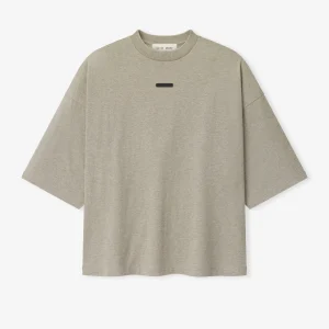 ESSENTIALS Merch Tee Boxy Fit Heather