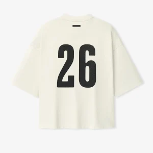 ESSENTIALS Merch Tee Boxy Fit Ivory