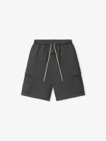 ESSENTIALS Cargo Basketball Short Grey