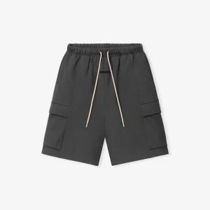 ESSENTIALS Cargo Basketball Short Grey