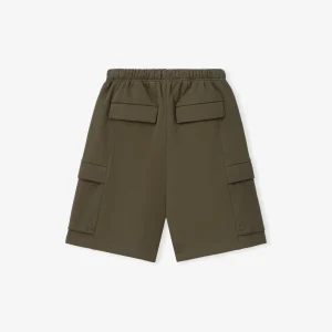 ESSENTIALS Cargo Basketball Short Moss