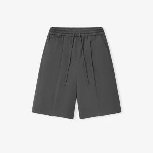 ESSENTIALS Cotton Twill Relaxed Short