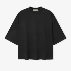 ESSENTIALS Soft Knit Tee Black