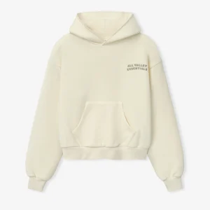 ESSENTIALS Womens 90s Fleece Hoodie