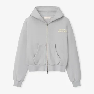 ESSENTIALS Womens 90s Full Zip Hoodie