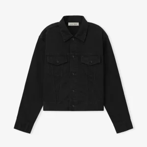 ESSENTIALS Classic Denim Jacket Black