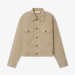 ESSENTIALS Classic Denim Jacket Dune