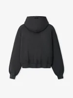 ESSENTIALS Womens 90s Fleece Hoodie Grey