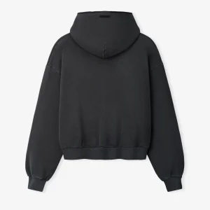 ESSENTIALS Womens 90s Fleece Hoodie Grey