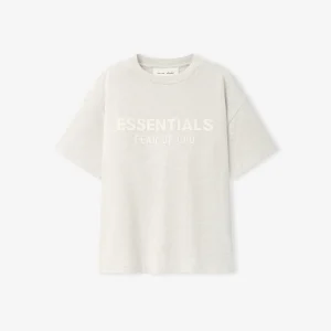Essentials Kids FW26 Classic Short Sleeve Tee Heather