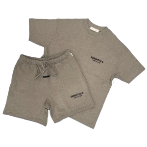 Fear of God Essentials Homestead Heather Short Set (SS25)